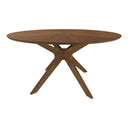 Prospect - Modern 47" Round Walnut Dining Table