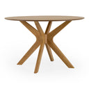 Prospect - Modern Round 47" Natural Oak Dining Table