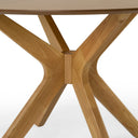 Prospect - Modern Round 47" Natural Oak Dining Table, view 5