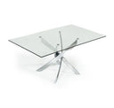 Pyrite Modern Glass End Table