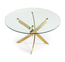 Pyrite Modern Glass Coffee Table