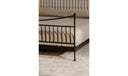 Monet King Bed Black