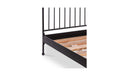 Monet Queen Bed Black