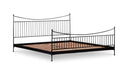 Monet Queen Bed Black