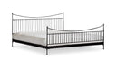 Monet Queen Bed Black