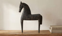 Gallant Wooden Sculpture Black