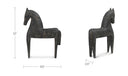 Gallant Wooden Sculpture Black