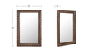 Holland Mirror Large Brown
