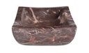Piero Basin Deep Red Marble