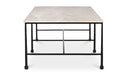 River Coffee Table Botticino Marble
