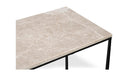 River Console Table Botticino Marble