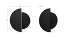 Meridian Wall Décor Black