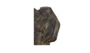 Victor Cast Aluminum Sculpture Dark Green Patina