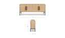 Fishbone Sideboard Natural
