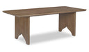 Lake Dining Table Brown