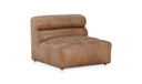 Ramsay Leather Slipper Chair Tan