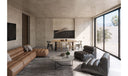 Ramsay Leather Chaise Tan