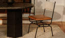 Posta Dining Chair Brown Leather