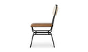 Posta Dining Chair Brown Leather