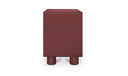Jolene Nightstand Deep Red