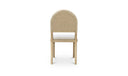 Claire Dining Chair Natural-Set of Two