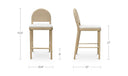 Claire Counter Stool Natural