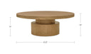 Leigh Coffee Table Brown