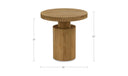 Leigh Side Table Brown