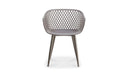 Piazza Outdoor Chair Grey - Set Of Two