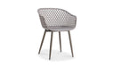 Piazza Outdoor Chair Grey - Set Of Two
