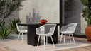 Piazza Outdoor Chair White - Set Of Two