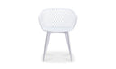 Piazza Outdoor Chair White - Set Of Two