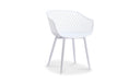 Piazza Outdoor Chair White - Set Of Two