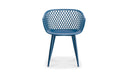 Piazza Outdoor Chair Blue - Set Of Two
