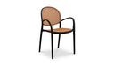 Soren Outdoor Dining Chair Black-Set of Two