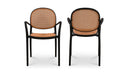 Soren Outdoor Dining Chair Black-Set of Two