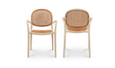 Soren Outdoor Dining Chair White-Set of Two