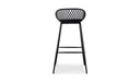 Piazza Outdoor Barstool Black - Set Of Two