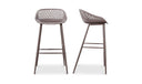 Piazza Outdoor Barstool Grey - Set Of Two