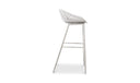 Piazza Outdoor Barstool White - Set Of Two
