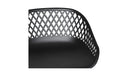 Piazza Outdoor Counter Stool Black - Set Of Two