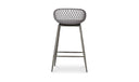 Piazza Outdoor Counter Stool Grey - Set Of Two