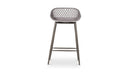 Piazza Outdoor Counter Stool Grey - Set Of Two