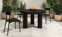 Kent Outdoor Dining Chair Black - Set Of Two