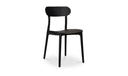 Kent Outdoor Dining Chair Black - Set Of Two
