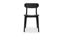 Kent Outdoor Dining Chair Black - Set Of Two