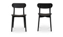 Kent Outdoor Dining Chair Black - Set Of Two