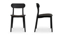 Kent Outdoor Dining Chair Black - Set Of Two