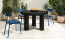 Kent Outdoor Dining Chair Navy - Set Of Two