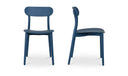 Kent Outdoor Dining Chair Navy - Set Of Two